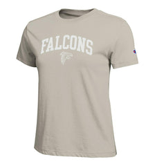 Atlanta Falcons Champion Women's Cocoa Butter T-Shirt Light Brown - NFL