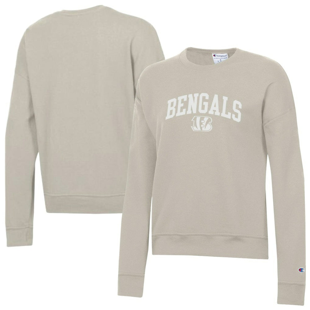Cincinnati Bengals Champion Women's Powerblend Cocoa Butter Fleece Sweatshirt Light Brown - NFL