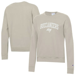 Tampa Bay Buccaneers Champion Women's Powerblend Cocoa Butter Fleece Sweatshirt Light Brown - NFL