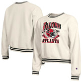 Atlanta Falcons Champion Women's Reverse Weave Fleece Sweatshirt Cream - NFL