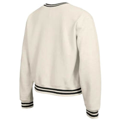 Jacksonville Jaguars Champion Women's Reverse Weave Fleece Sweatshirt Cream - NFL