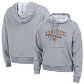 Cleveland Browns Champion Women's Triumph Tri-Blend Hoodie Gray - NFL
