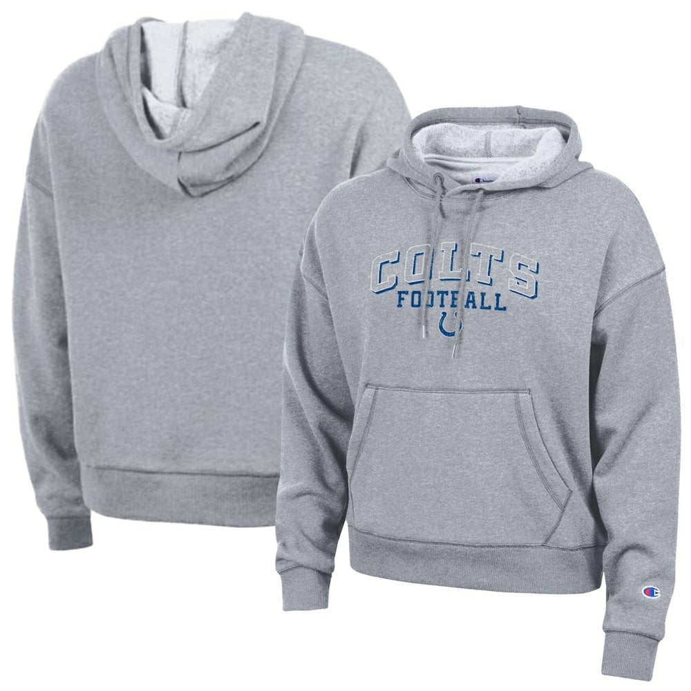 Indianapolis Colts Champion Women's Triumph Tri-Blend Hoodie Gray - NFL
