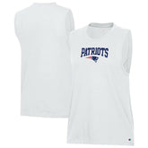 New England Patriots Champion Women's Muscle Tank Top White - NFL