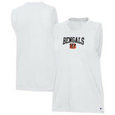 Cincinnati Bengals Champion Women's Muscle Tank Top White - NFL