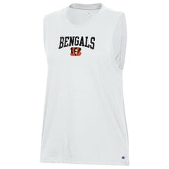 Cincinnati Bengals Champion Women's Muscle Tank Top White - NFL