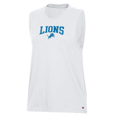 Detroit Lions Champion Women's Muscle Tank Top White - NFL