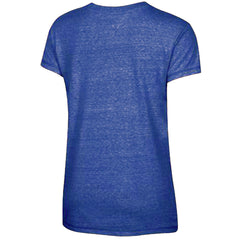 Denver Broncos Champion Women's Triumph Tri-Blend V-Neck T-Shirt Royal - NFL