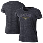Baltimore Ravens Champion Women's Triumph Tri-Blend V-Neck T-Shirt Black - NFL