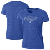 Indianapolis Colts Champion Women's Triumph Tri-Blend V-Neck T-Shirt Royal - NFL
