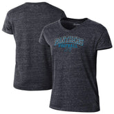 Carolina Panthers Champion Women's Triumph Tri-Blend V-Neck T-Shirt Black - NFL