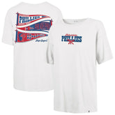 Philadelphia Phillies '47 Women's Bow & Banner Sadie T-Shirt discount