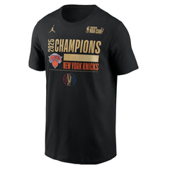 NBA - New York Knicks Jordan Brand 2025 NBA Cup Champions Locker Room T-Shirt - Black
