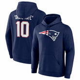 Drake Maye New England Patriots Nickname Hoodie Navy - NFL