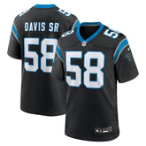 Thomas Davis Sr. Carolina Panthers Team Retired Game Jersey Black - Nike