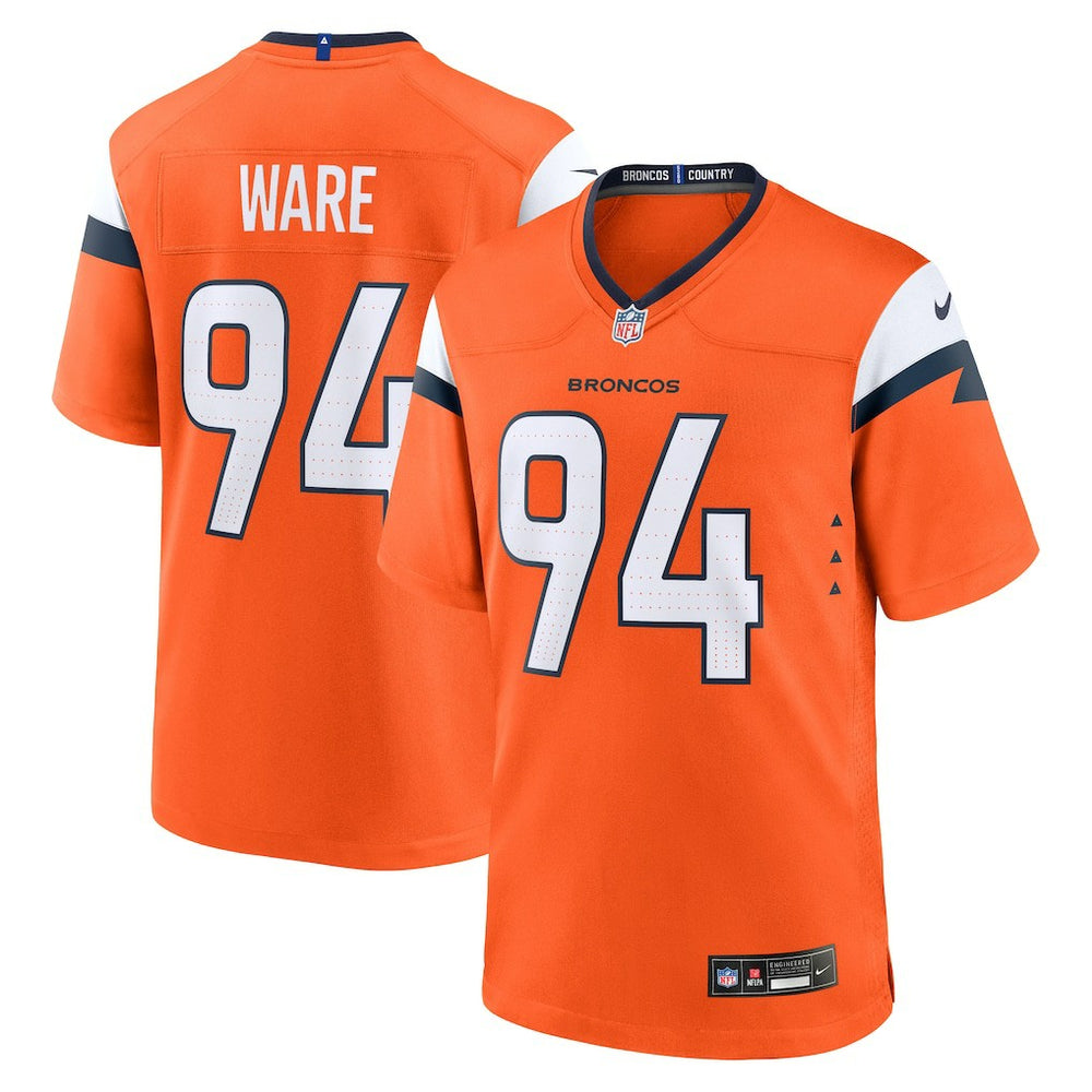 DeMarcus Ware Denver Broncos Team Retired Game Jersey Orange - Nike