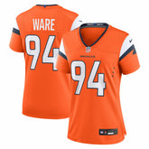 DeMarcus Ware Denver Broncos Women's Team Retired Game Jersey Orange - Nike