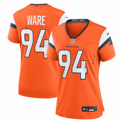 DeMarcus Ware Denver Broncos Women's Team Retired Game Jersey Orange - Nike