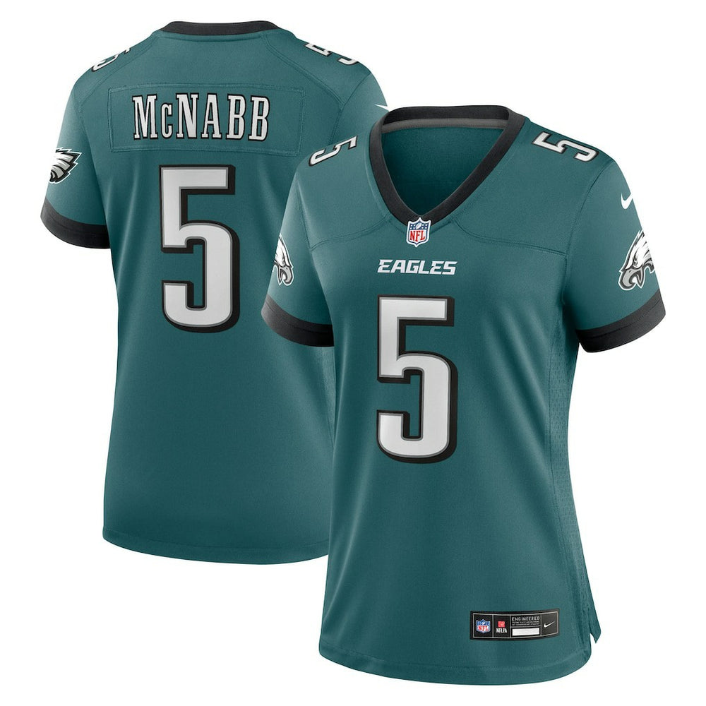 Donovan McNabb Philadelphia Eagles Women's Team Retired Game Jersey Midnight Green - Nike