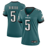 Donovan McNabb Philadelphia Eagles Women's Team Retired Game Jersey Midnight Green - Nike