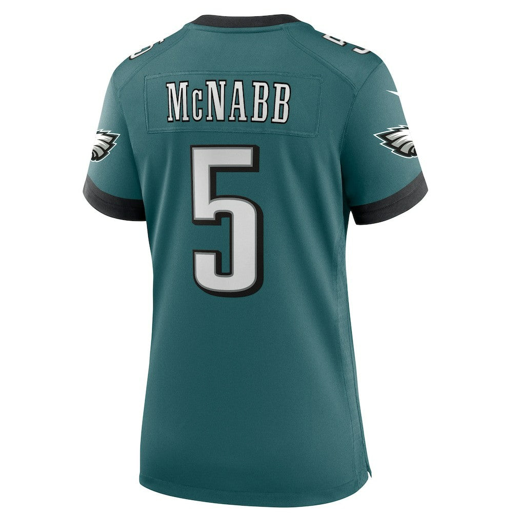 Donovan McNabb Philadelphia Eagles Women's Team Retired Game Jersey - Midnight Green | NFL Jerseys