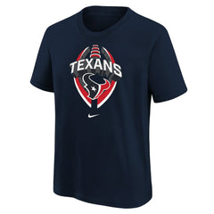 Houston Texans Youth Icon Legend T-Shirt Navy - Nike