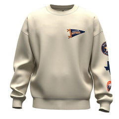 Houston Astros Fanatics Unisex Spirit Jersey Fleece Crewneck Pennant Sweatshirt Sale