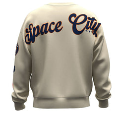 Houston Astros Fanatics Unisex Spirit Jersey Fleece Crewneck Pennant Sweatshirt Sale