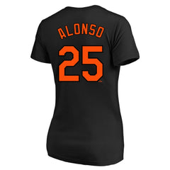 Pete Alonso Baltimore Orioles Profile Women's Plus Size Name & Number V-Neck T-Shirt Clearance
