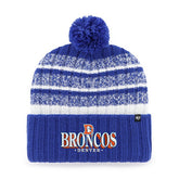 Denver Broncos '47 Tavern Cuffed Knit Hat with Pom Royal - 47 brand