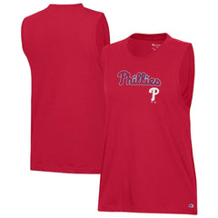 Philadelphia Phillies Champion Women's Muscle Tank Top Clearance