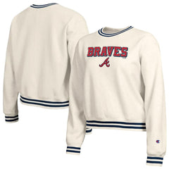 Atlanta Braves Champion Women's Reverse Weave Sweatshirt discount