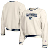 New York Yankees Champion Women's Reverse Weave Sweatshirt Lifestyle