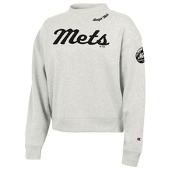 New York Mets Champion Women's Triumph Tri-Blend Sweatshirt discount