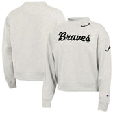 Atlanta Braves Champion Women's Triumph Tri-Blend Sweatshirt Sale