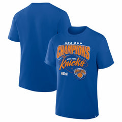 NBA - New York Knicks 2025 NBA Cup Champions Legacy T-Shirt - Blue