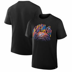 NBA - Oklahoma City Thunder Chase Chrome T-Shirt - Black