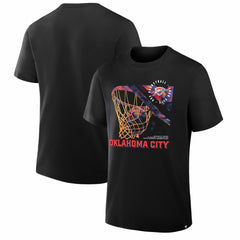 NBA - Oklahoma City Thunder Chase Chrome T-Shirt - Black