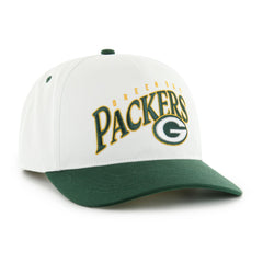 Green Bay Packers '47 Soar Relaxed Hitch Adjustable Hat White - 47 brand