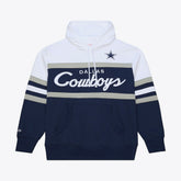 Dallas Cowboys Head Coach Hoodie Navy - Mitchell & Ness