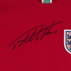 Sir Geoff Hurst England National Team Autographed 1966 Score Draw Jerseys - Icons