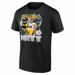 T.J. Watt Pittsburgh Steelers Notorious T-Shirt Black - NFL