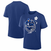 Auston Matthews Toronto Maple Leafs - Most Goals in Franchise History T-Shirt Blue