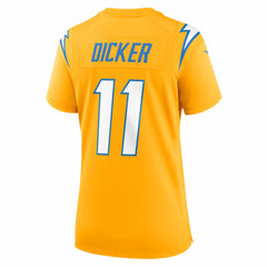 Cameron Dicker Los Angeles Chargers Women's Alternate Game Jersey Gold - Nike