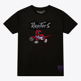 Mitchell & Ness - Toronto Raptors Unisex Hardwood Classics Arch T-Shirt - Black