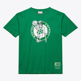 Mitchell & Ness - Boston Celtics Unisex Hardwood Classics Arch T-Shirt - Kelly Green