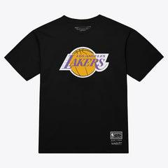 Mitchell & Ness - Los Angeles Lakers Unisex Hardwood Classics Arch T-Shirt - Black