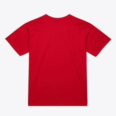 Mitchell & Ness - Chicago Bulls Unisex Hardwood Classics Arch T-Shirt - Red