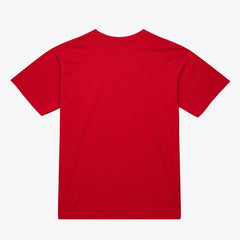 Mitchell & Ness - Miami Heat Unisex Hardwood Classics Arch T-Shirt - Red
