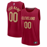 Fanatics - Cleveland Cavaliers Youth Fastbreak Custom Jersey - Icon Editi- Red
